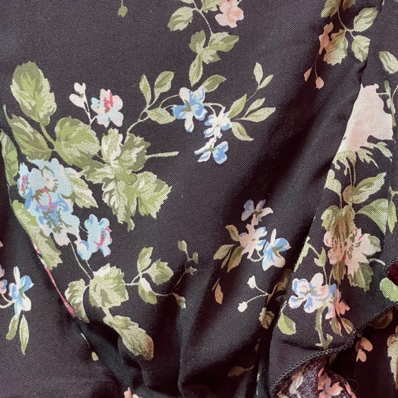 NWT RUE21 BLACK FLORAL DRESS SIZE S - Picture 7 of 16